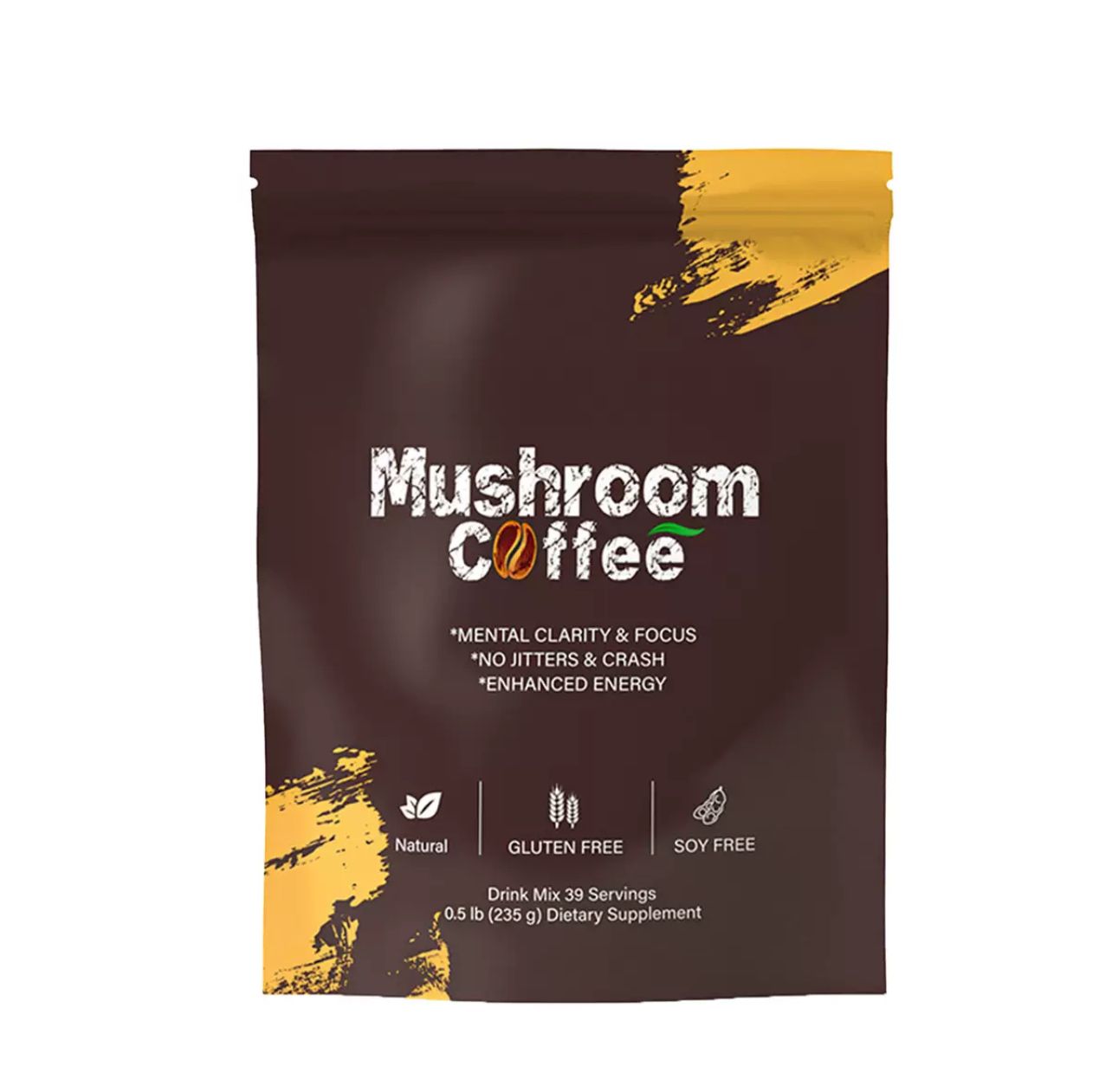 Mushroom Coffee - with Lion's Mane, Cordyceps, Reishi - Replenish Energy, Improve Concentration, Enhance Immunity