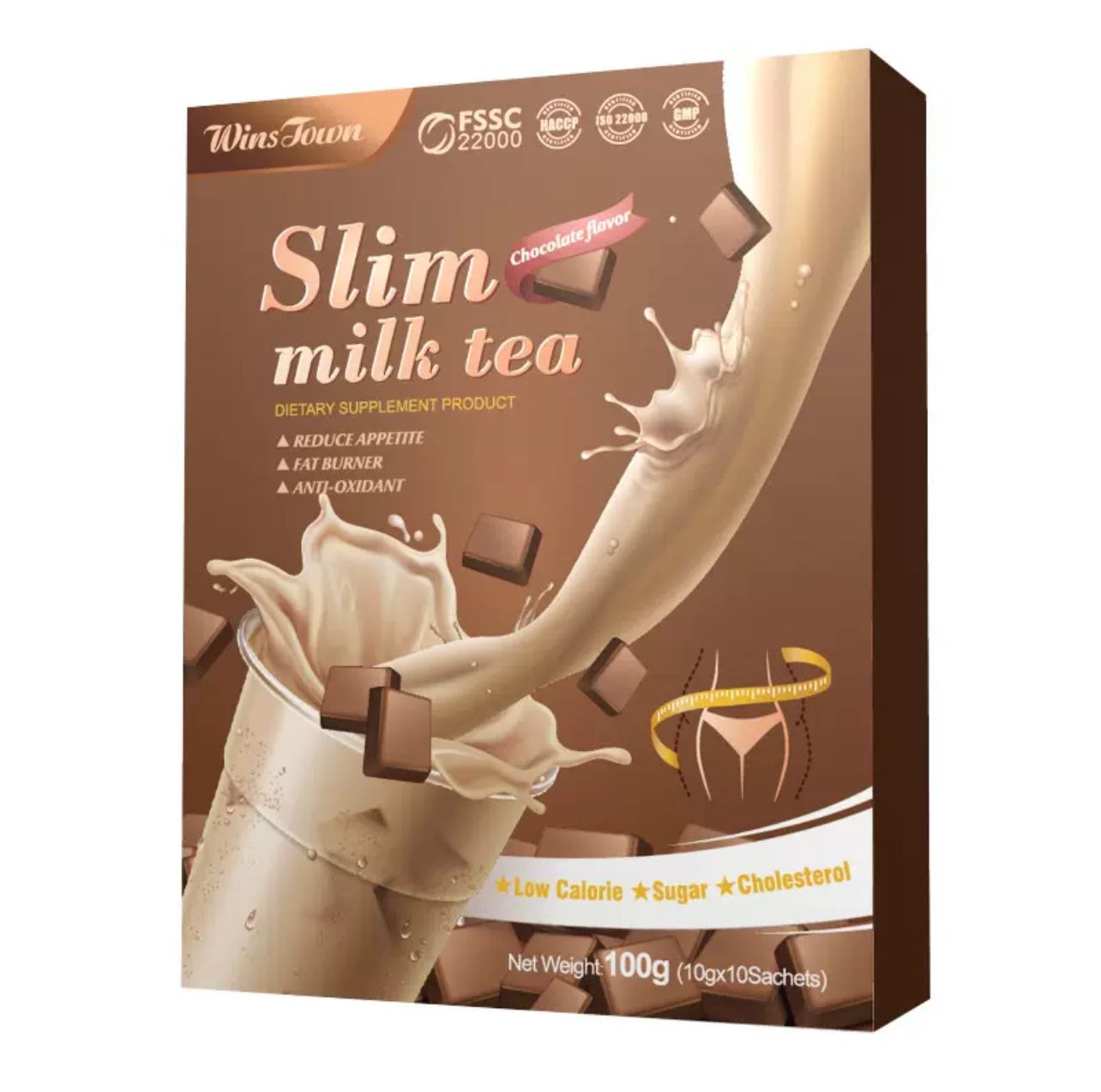 Winstown Slim Milk Tea - Appetite Suppressant, Fat Burner, Anti-oxidant